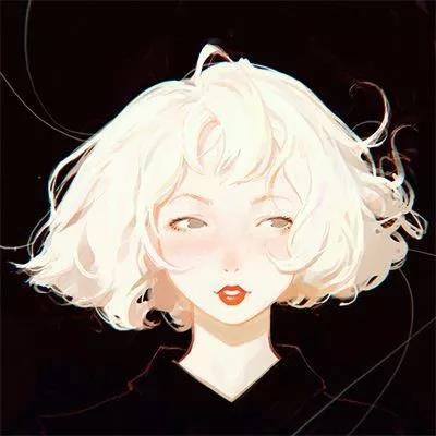 微信简洁好看二次元女生头像