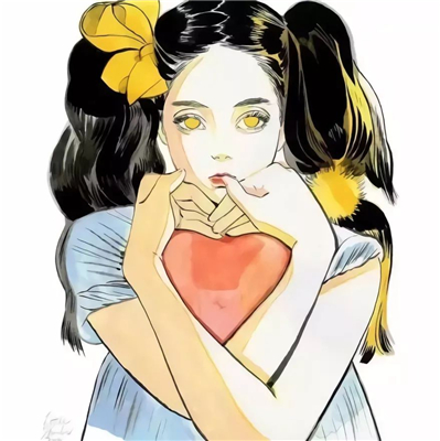 微信唯美好看粉嫩二次元女生头像