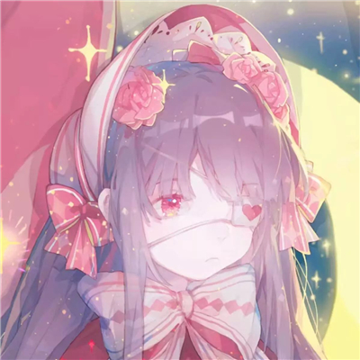 微信唯美好看粉嫩二次元女生头像