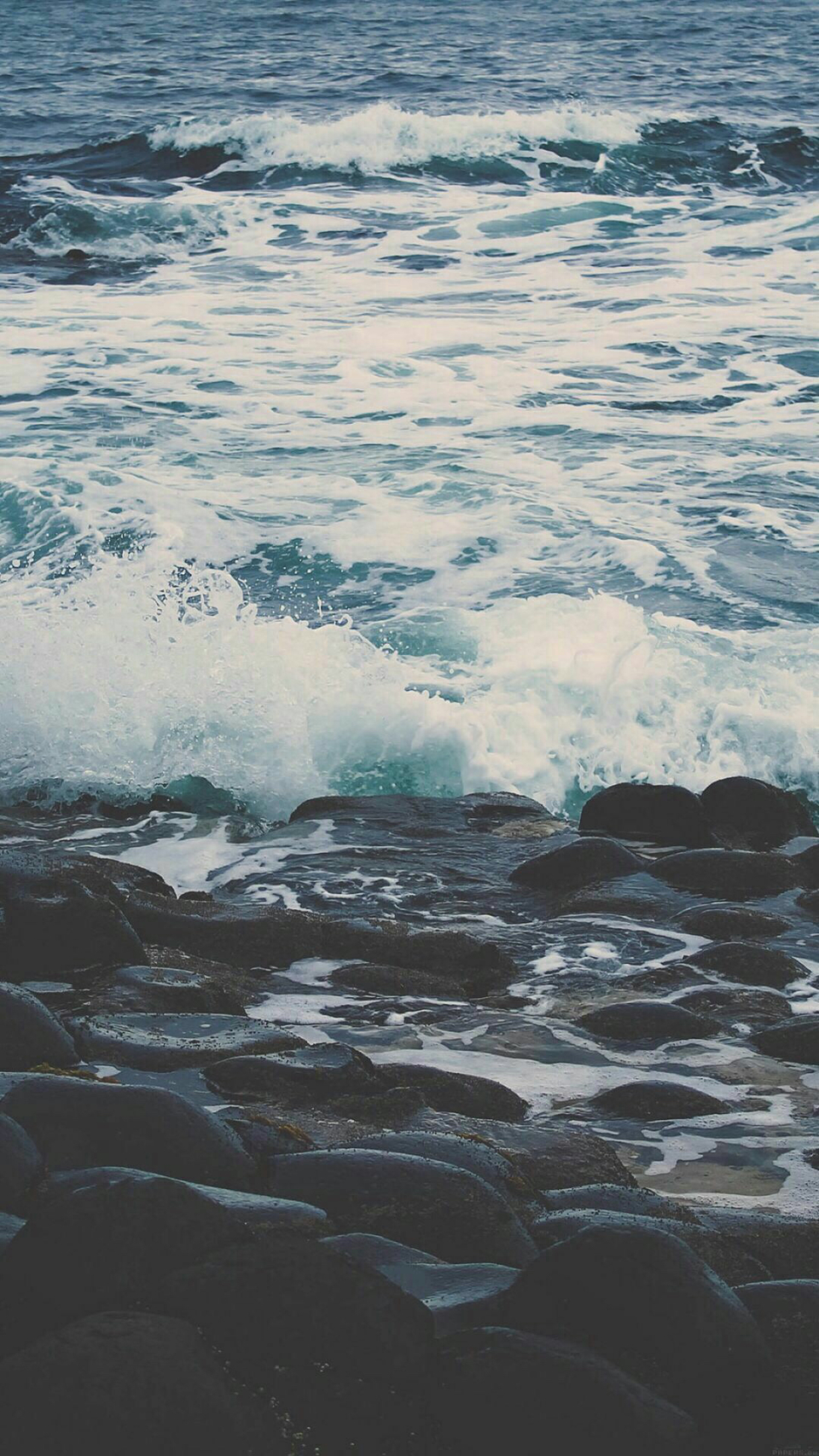 简洁清新好看海洋手机壁纸