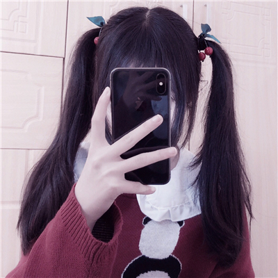 微信清新时尚粉嫩女生头像