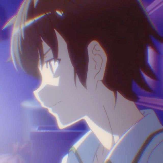 粉嫩好看二次元情侣微信头像