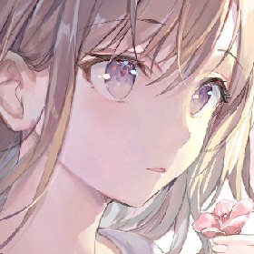 微信阳光迷人二次元女生头像