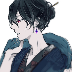 清新冷酷二次元男生微信头像