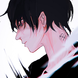 清新冷酷二次元男生微信头像