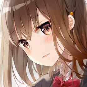 微信阳光迷人二次元女生头像