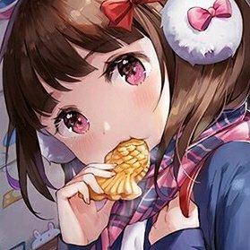 微信阳光迷人二次元女生头像