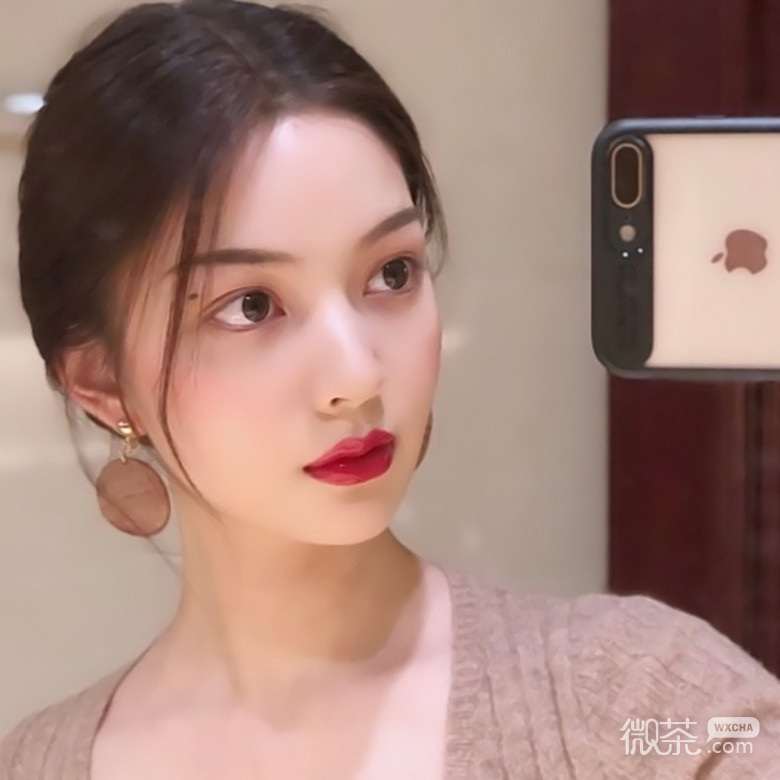 微信简约文艺森系女生头像