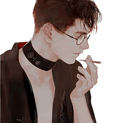 清新冷酷二次元男生微信头像