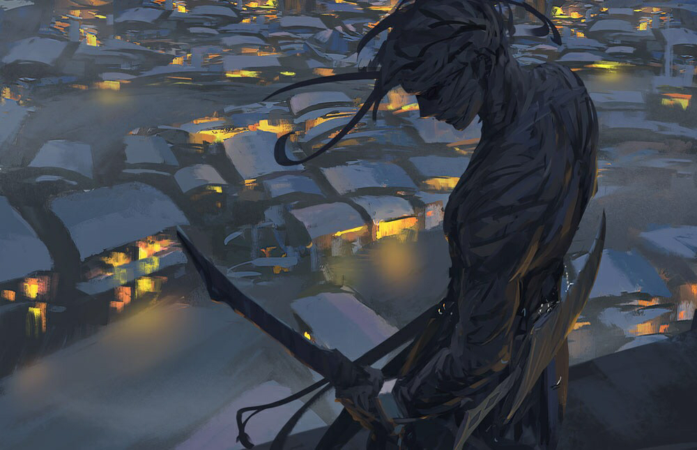 微信唯美意境二次元图片