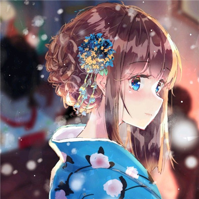 微信唯美好看个性二次元女生头像