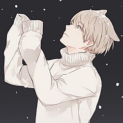 清新冷酷二次元男生微信头像