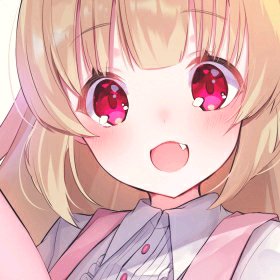 微信阳光迷人二次元女生头像