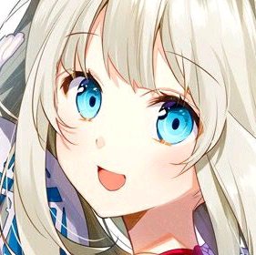 微信阳光迷人二次元女生头像