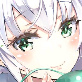 微信阳光迷人二次元女生头像