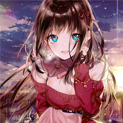 微信唯美好看个性二次元女生头像