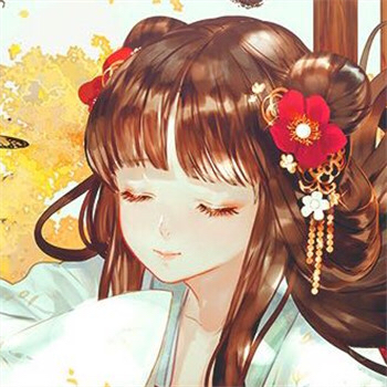 微信佛系可爱粉嫩二次元女生头像