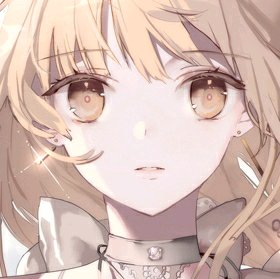 微信阳光迷人二次元女生头像