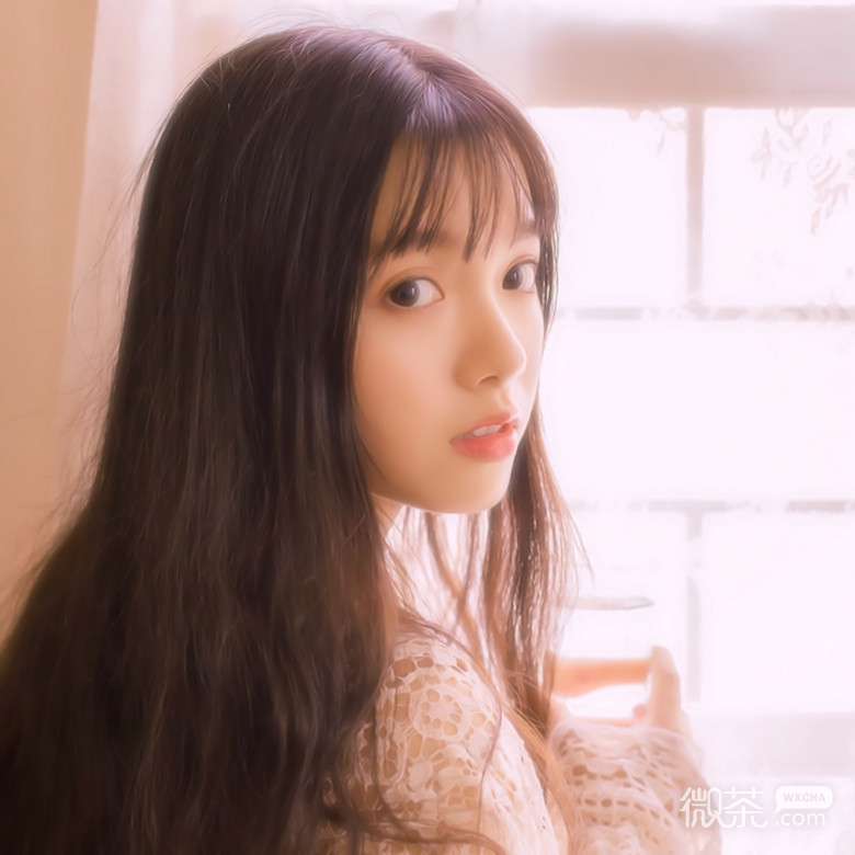 微信简约文艺森系女生头像