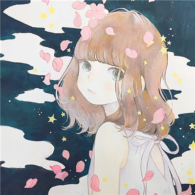 微信唯美好看个性二次元女生头像