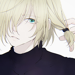 清新冷酷二次元男生微信头像