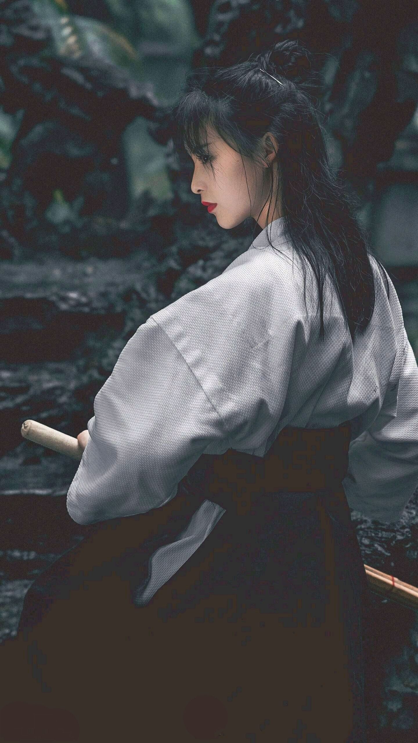 清新人物手机壁纸