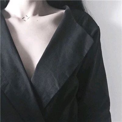 微信气质森系部位女头