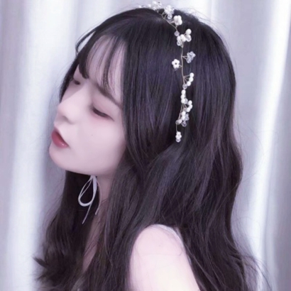 可爱精致的猪猪女孩系列微信头像合集下载