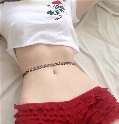 微信气质森系部位女头