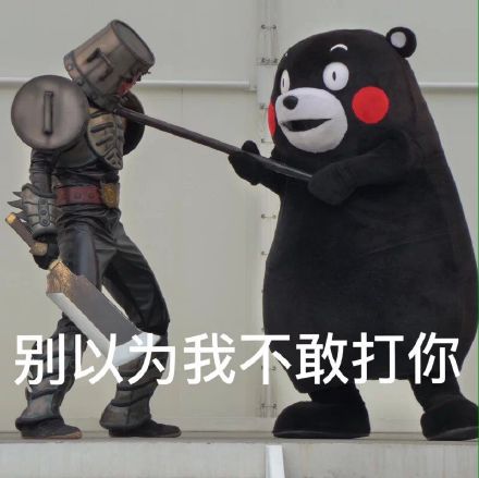 微信傻屌熊本熊斗图表情包