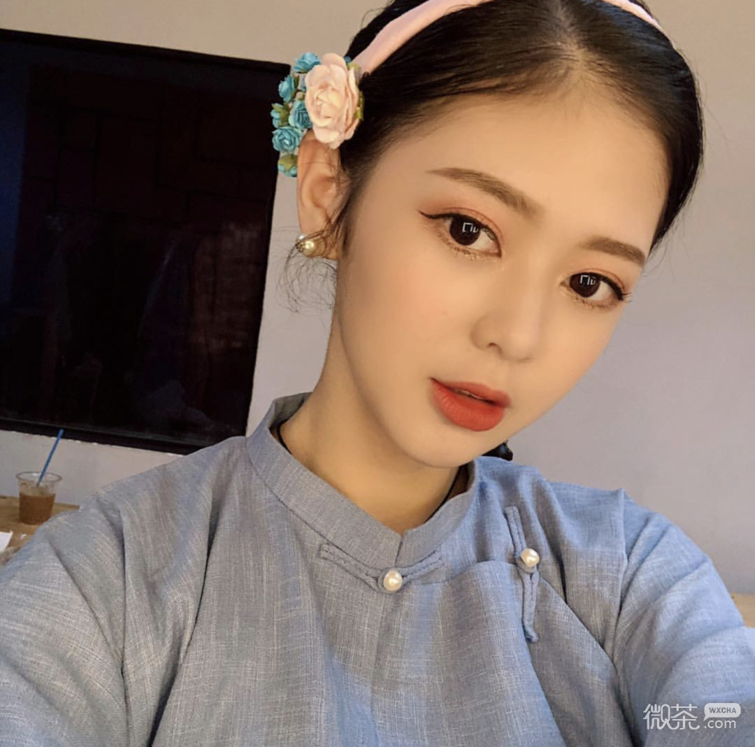 微信简洁时尚女头