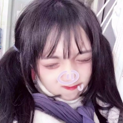 可爱精致的猪猪女孩系列微信头像合集下载