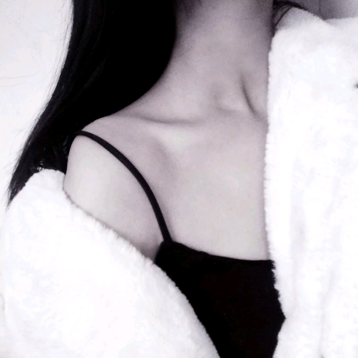 微信清新好看气质女生部位头像