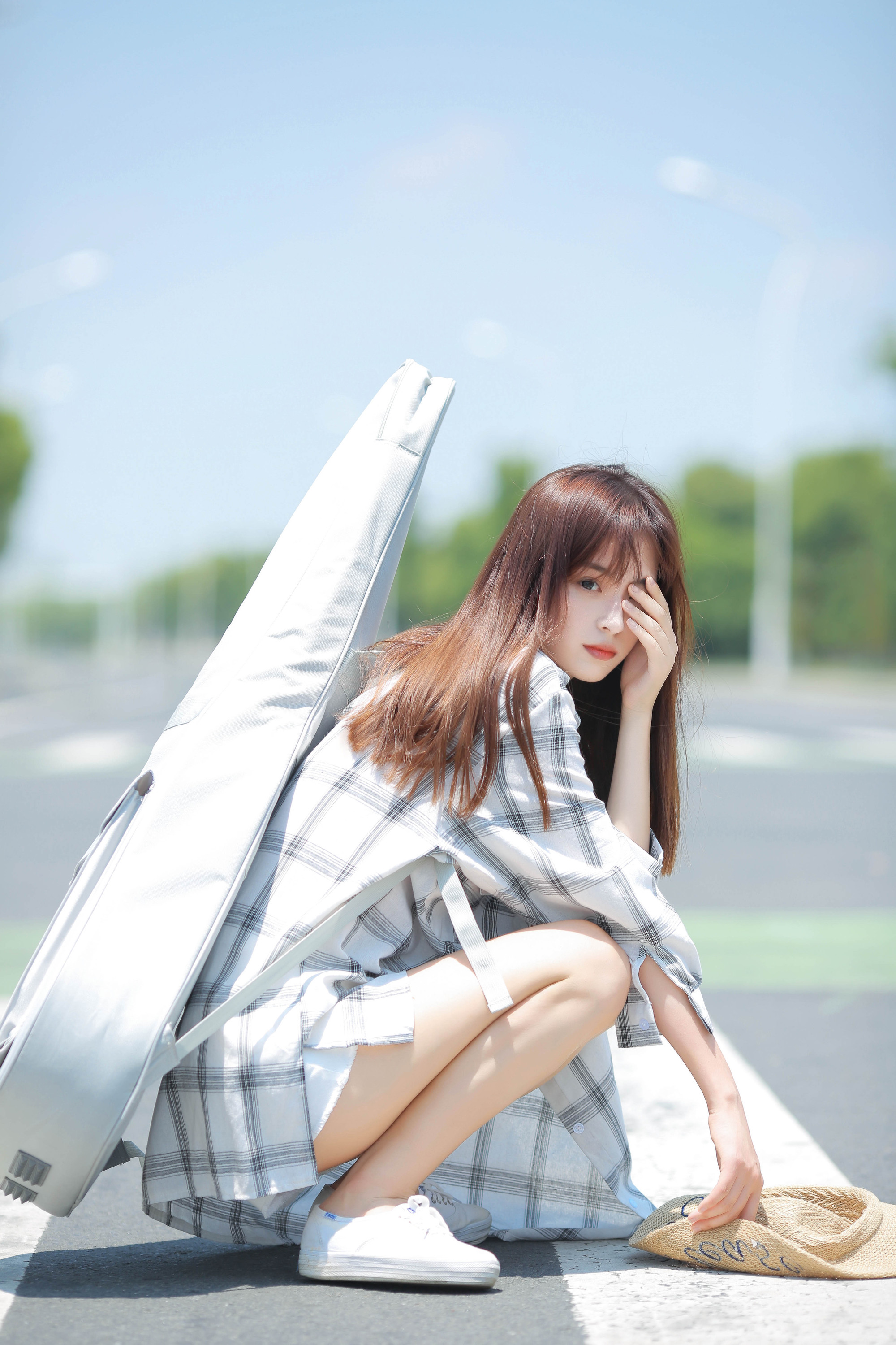 清新人物手机壁纸