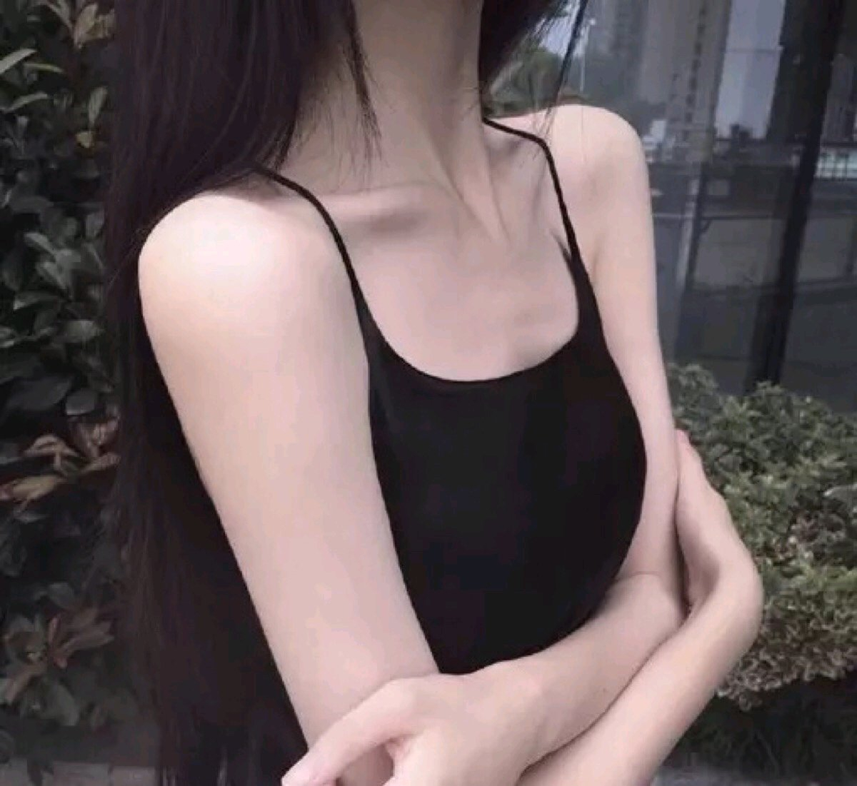 微信清新好看气质女生部位头像