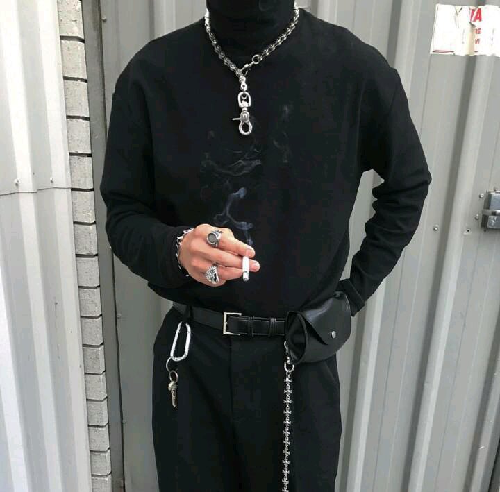 微信潮流性感冷酷男生头像