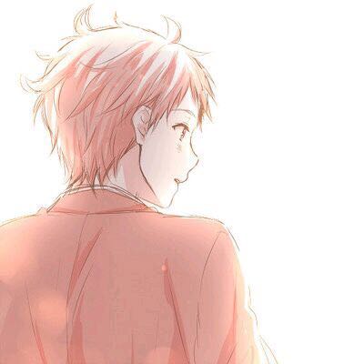 简洁二次元情侣微信头像