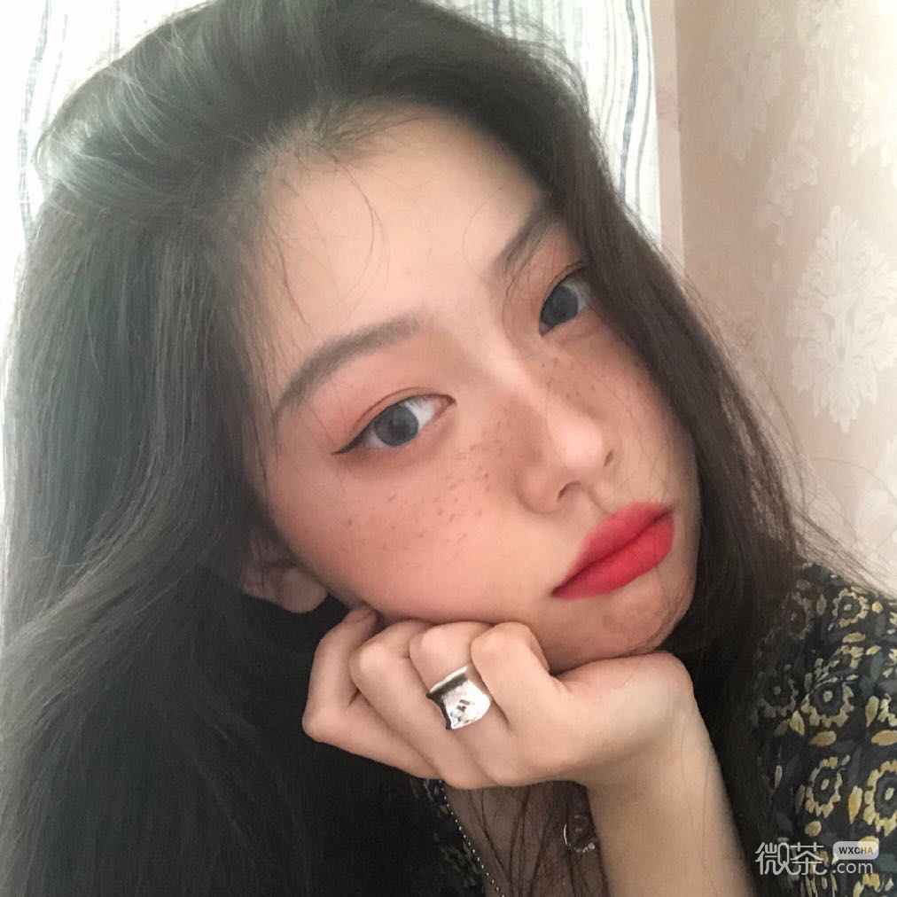 微信纯洁森系女头