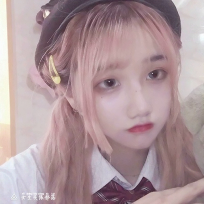 可爱粉色系的微信软萌女生头像合集下载