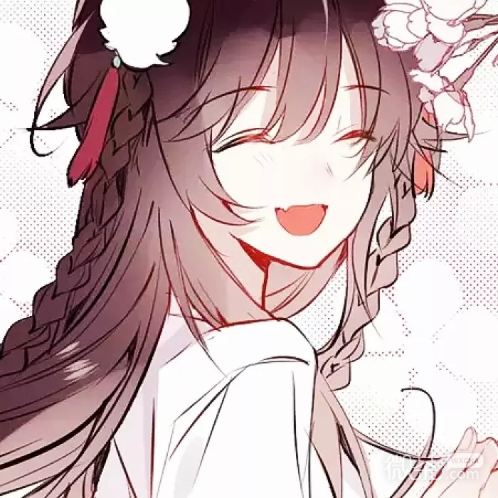 微信唯美粉嫩好看二次元女生头像