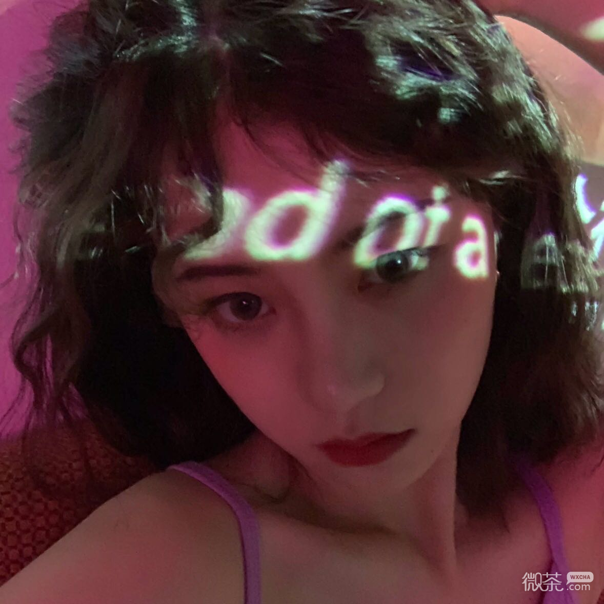 微信纯洁森系女头