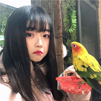 微信佛系高颜值气质女头