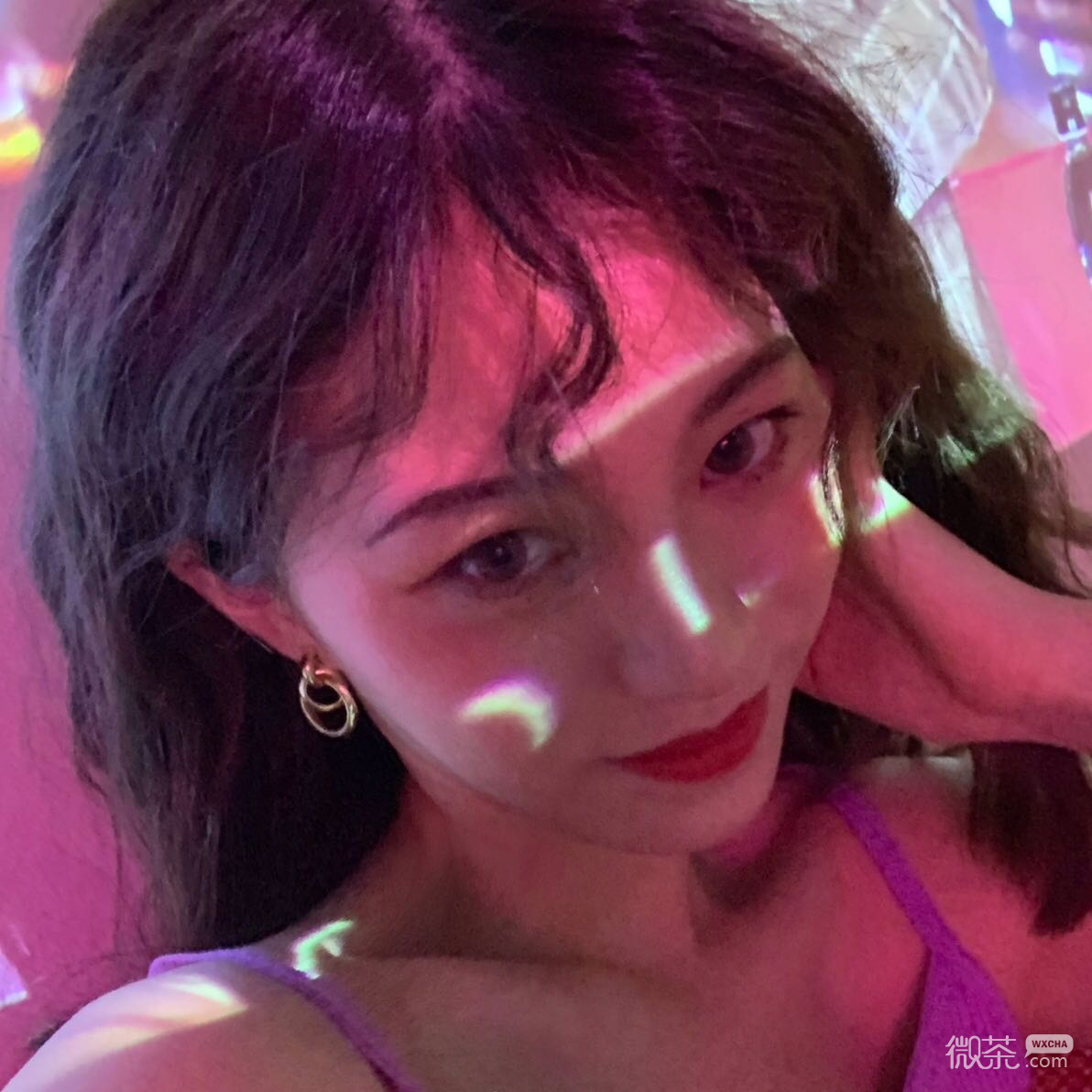微信纯洁森系女头