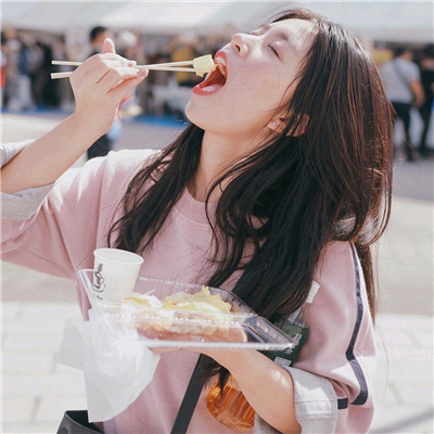清新唯美女生微信头像