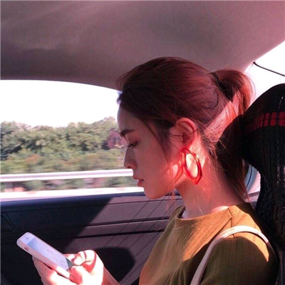 气质唯美女生微信头像