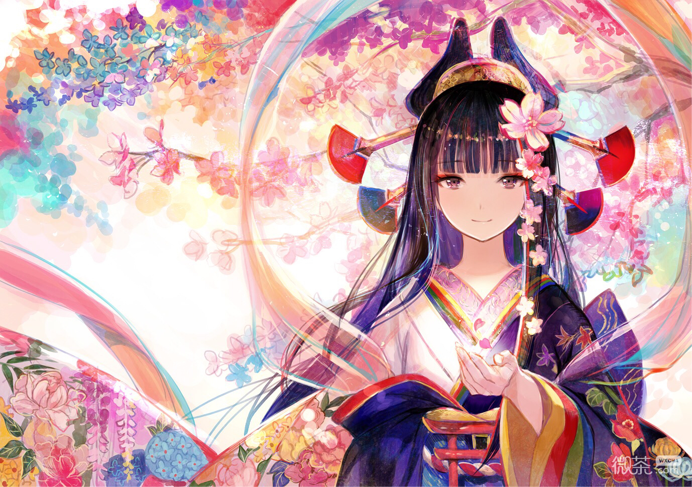 梦幻好看二次元风景微信图片