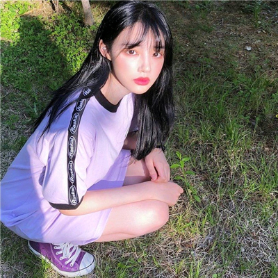 清新迷人气质女生头像