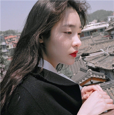 清新唯美女生微信头像