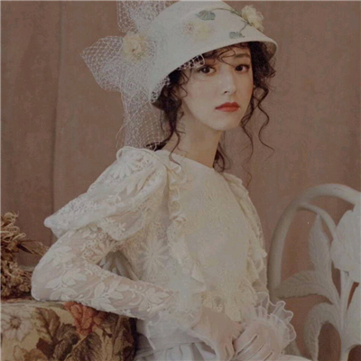 清新唯美女生微信头像