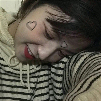 微信粉嫩好看小清新时尚女生头像